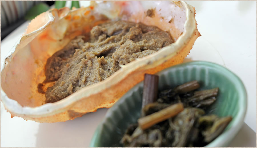 紅ズワイガニ付いなか会席